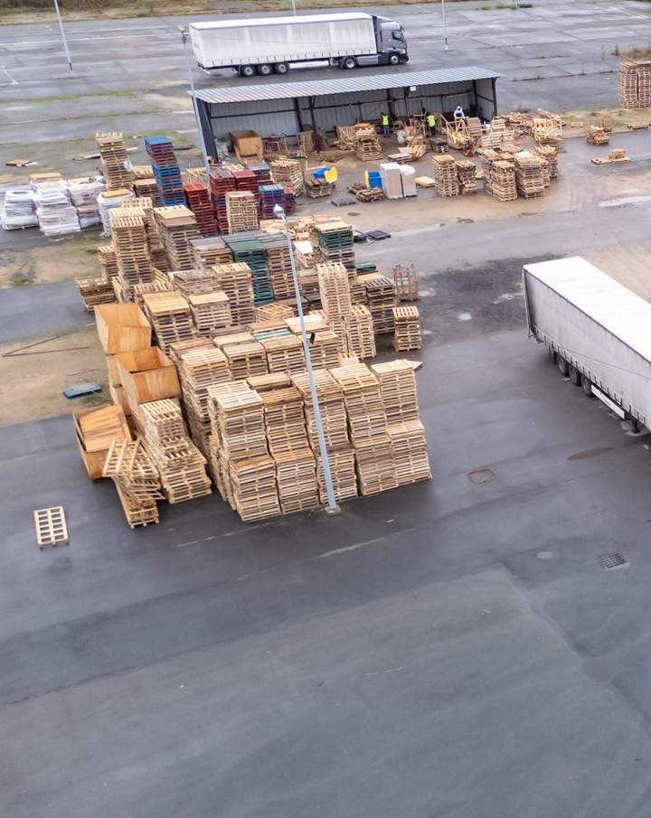 Palettes bois Île-de-France