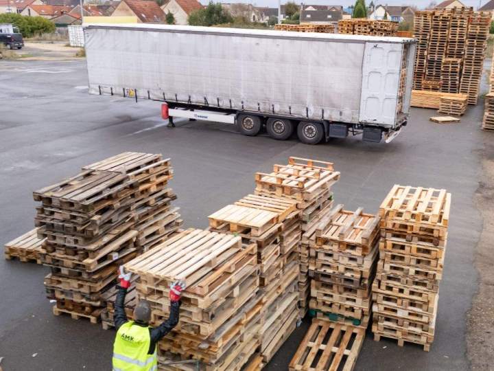Palettes en bois Île-de-France